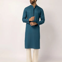 Blended Zinc Kurta Trouser- J. Junaid Jamshed