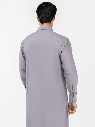 Blended Light Purple Shalwar Kameez - J. Junaid Jamshed