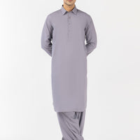 Blended Light Purple Shalwar Kameez - J. Junaid Jamshed