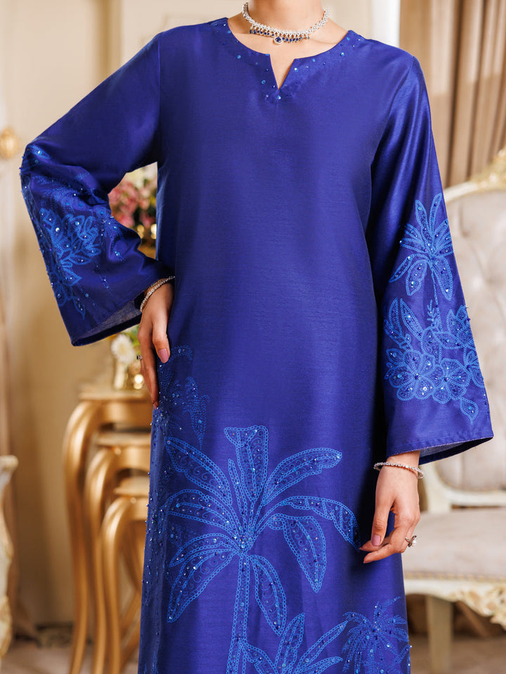 Blue Stitched Suit - Almirah