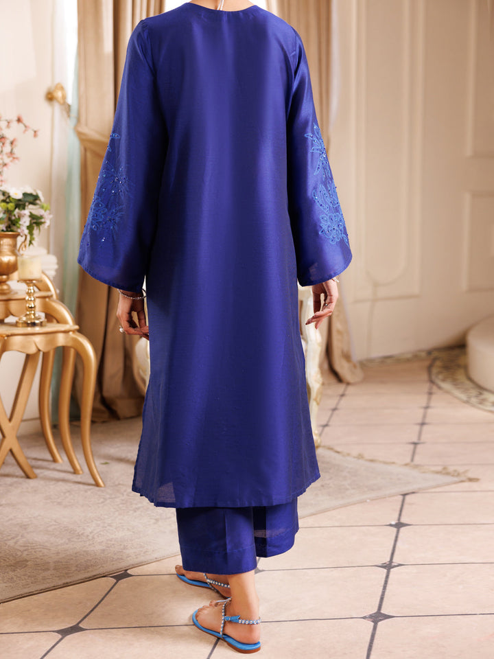 Blue Stitched Suit - Almirah