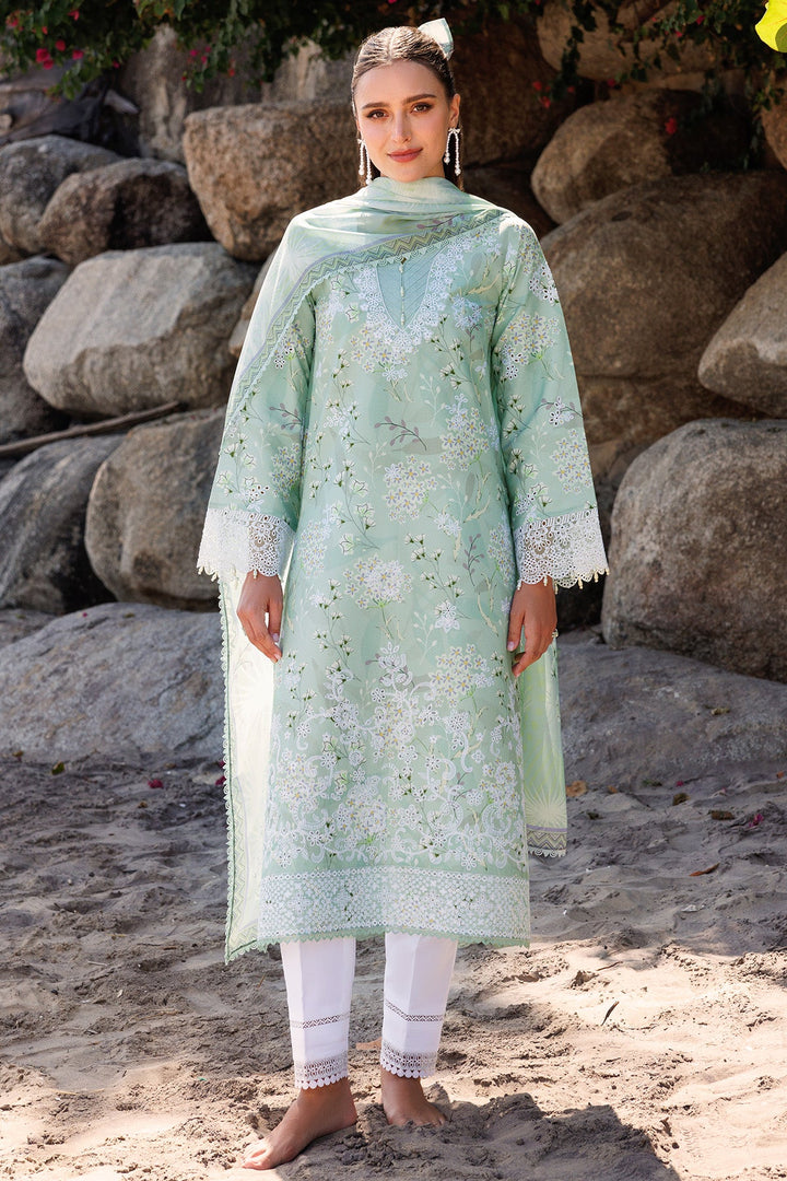 Tulip Glow - Farasha Printed Essentials Stitched