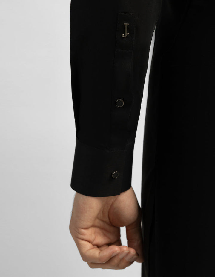 Cotton Black Shalwar Kameez - J. Junaid Jamshed