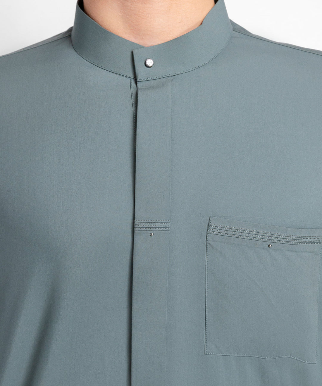 Blended Pale Green Jubba - J. Junaid Jamshed