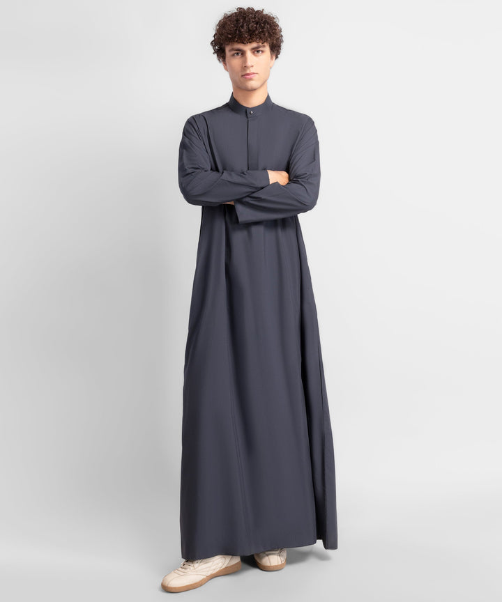 Blended Grey Jubba - J. Junaid Jamshed