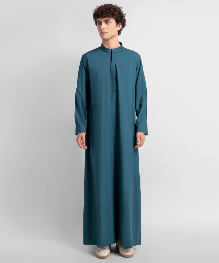Blended Sea Green Jubba - J. Junaid Jamshed
