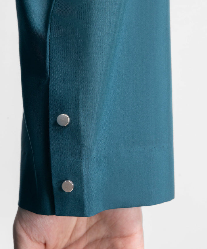 Blended Sea Green Jubba - J. Junaid Jamshed