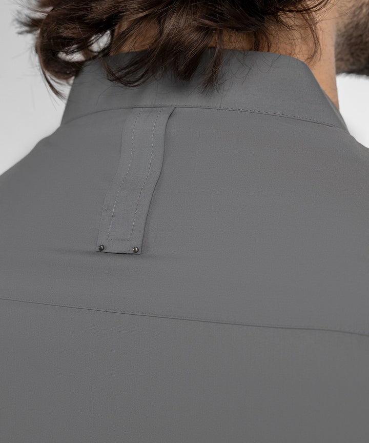Blended Grey Kurta Trouser - J. Junaid Jamshed