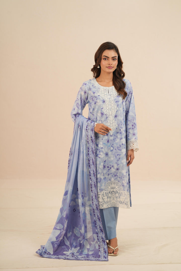 Emilia - Motifz Embroidered Lawn Stitched