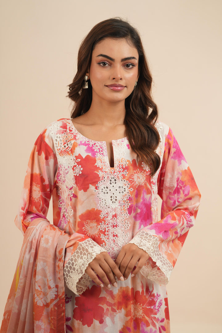 Florence - Motifz Embroidered Lawn Stitched