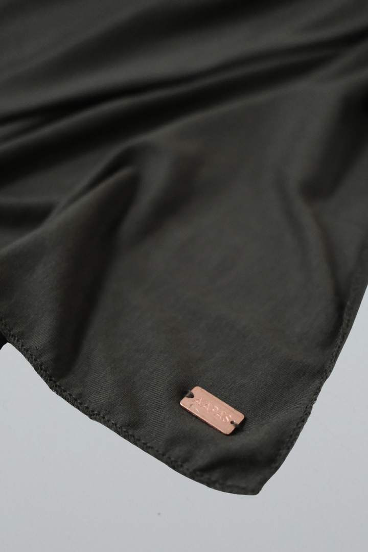 Khaki Premium Jersey Hijab