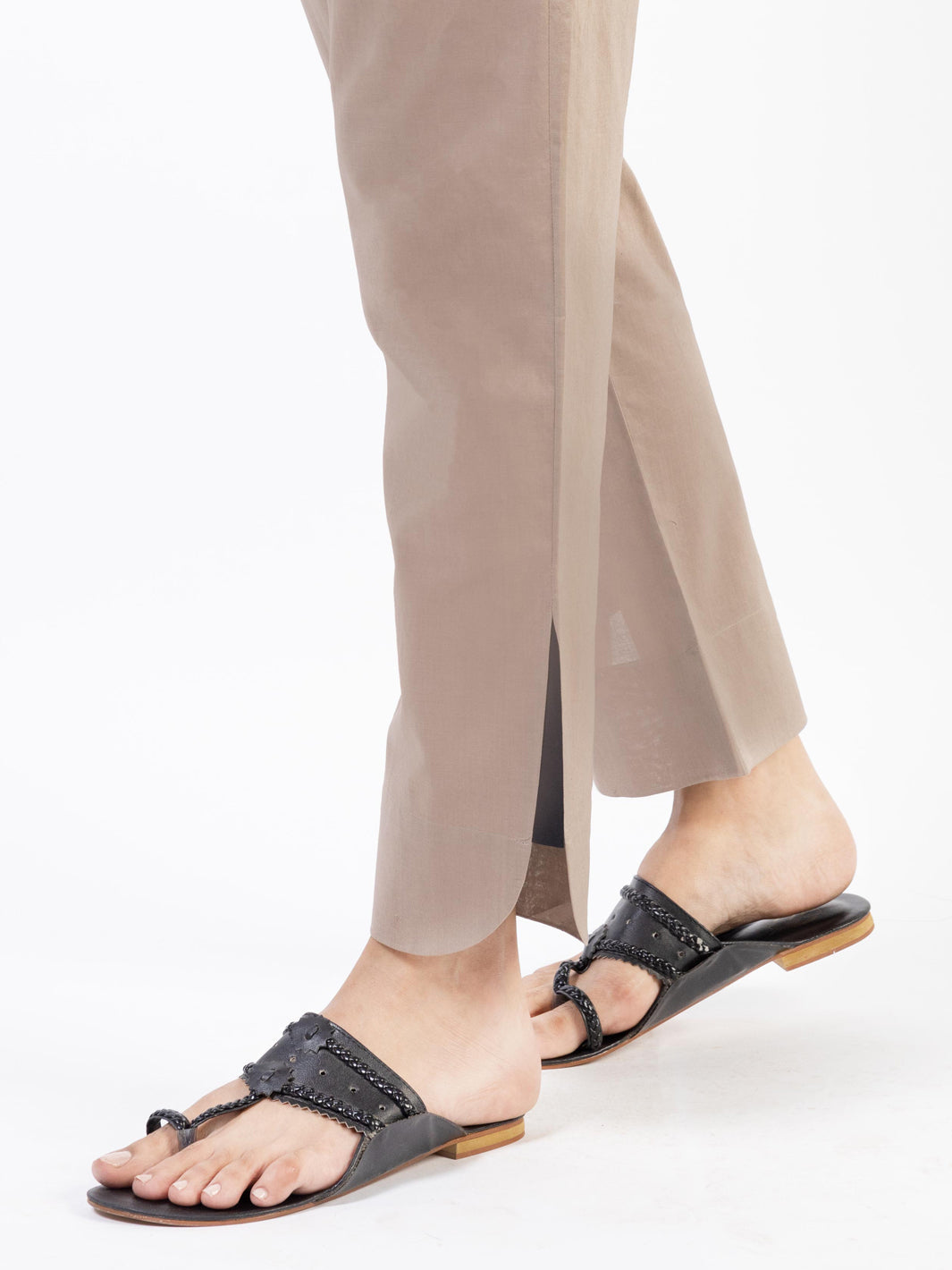 Cambric Beige Trouser - Almirah