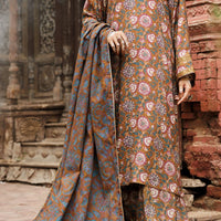 Maple Silk Multi Color Unstitched Suit - Almirah