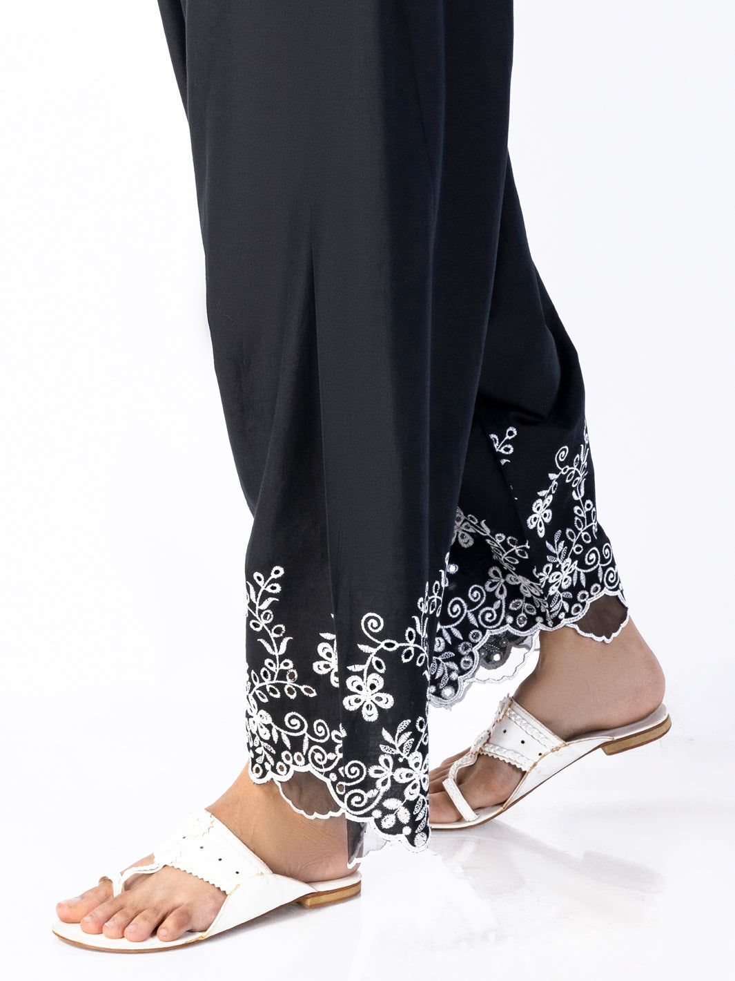 Cambric Black Trouser - Almirah