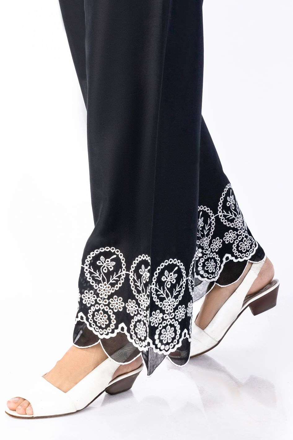 Cambric Black Trouser - Almirah