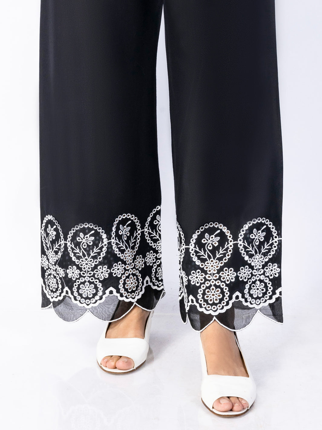 Cambric Black Trouser - Almirah