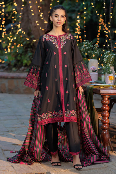 China Raw Silk Black Stitched Suit - Bonanza