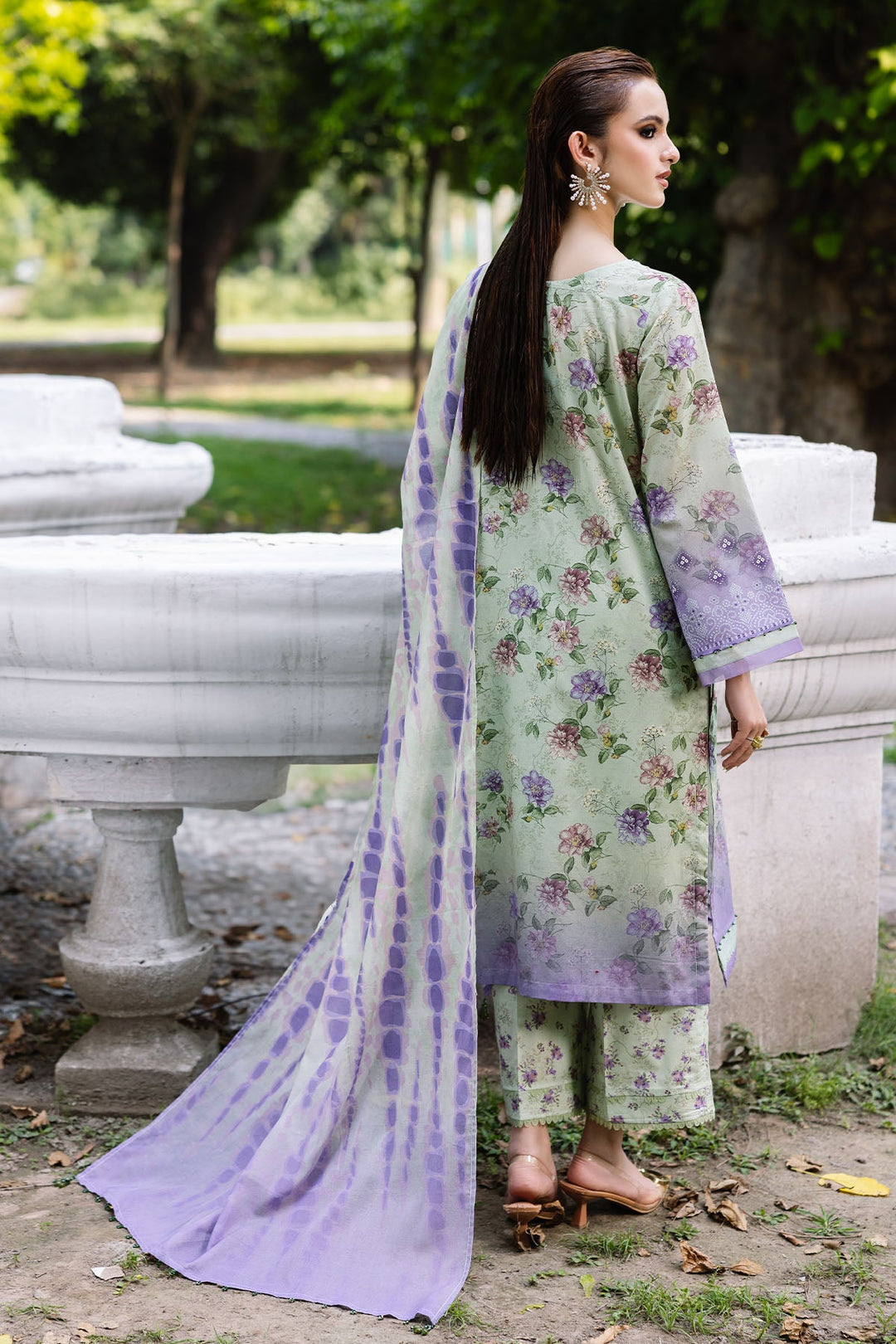 Design 8 - Nureh Daily Delight Lawn Stitched
