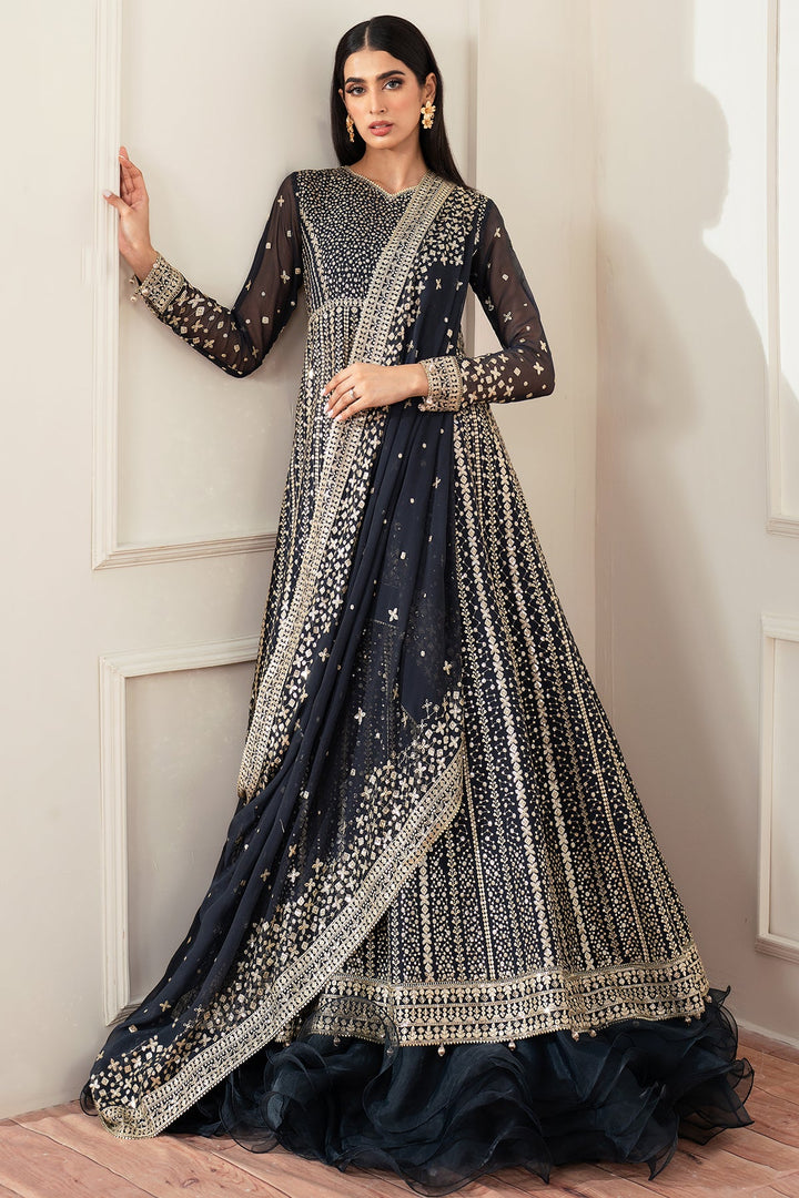 Midnight Navy - Farasha Essence Formals Stitched