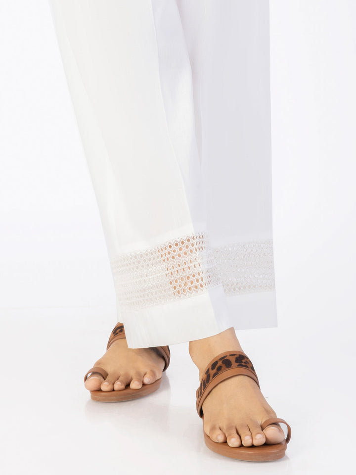 Dyed White Trouser - Almirah