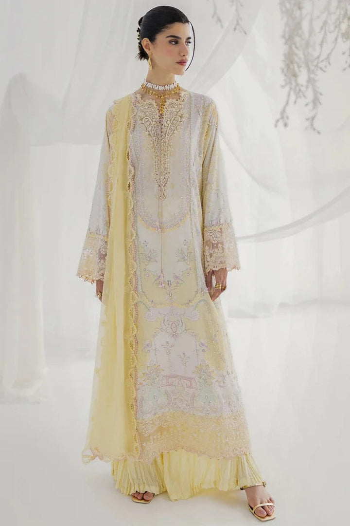 Leni - Qalamkar Luxe Silk Stitched