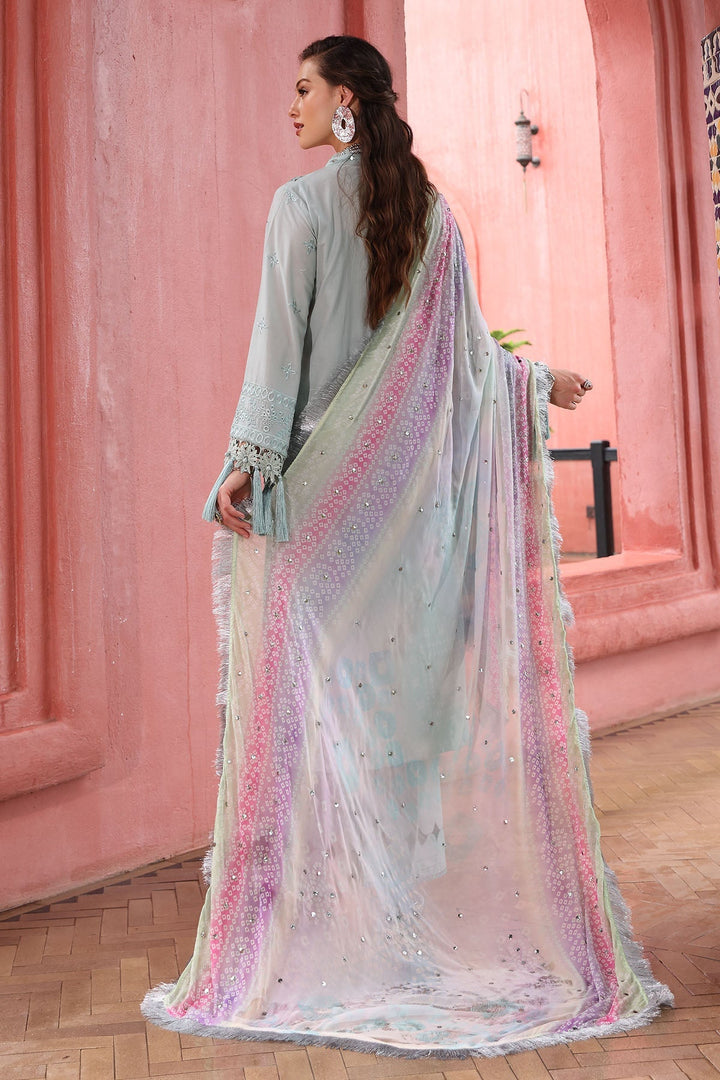 Lawn Grey Stitched Suit - Nureh