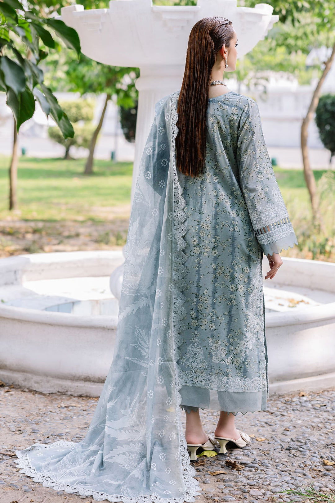 Design 9 - Nureh Daily Delight Lawn Stitched