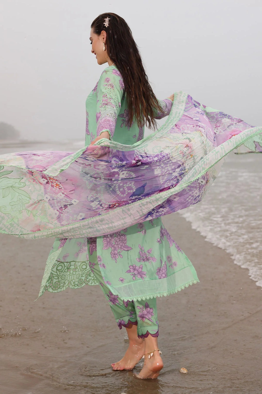 Design 6- Nureh Gardenia Stitched