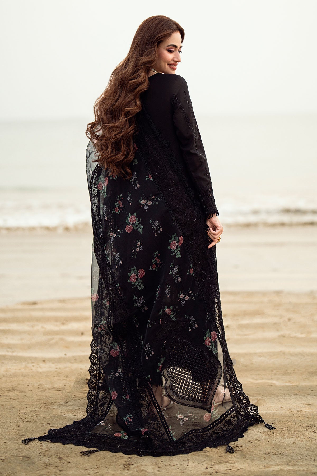 Design 8 - Nureh Khuwab Embroidered Stitched Collection