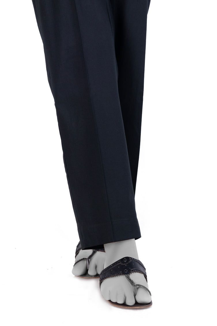 Lawn Black Trousers - J. Junaid Jamshed