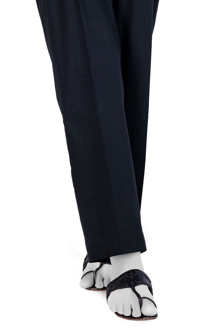 Cambric Black Trouser - J. Junaid Jamshed