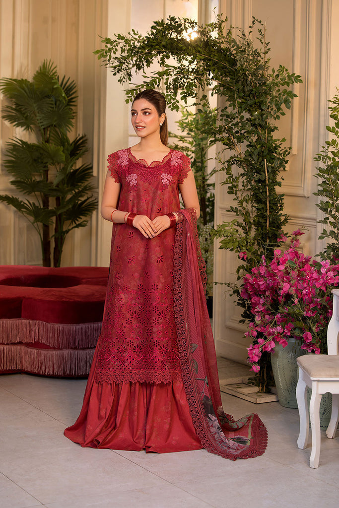 Design 8B - Sobia Nazir Vital Lawn Stitched
