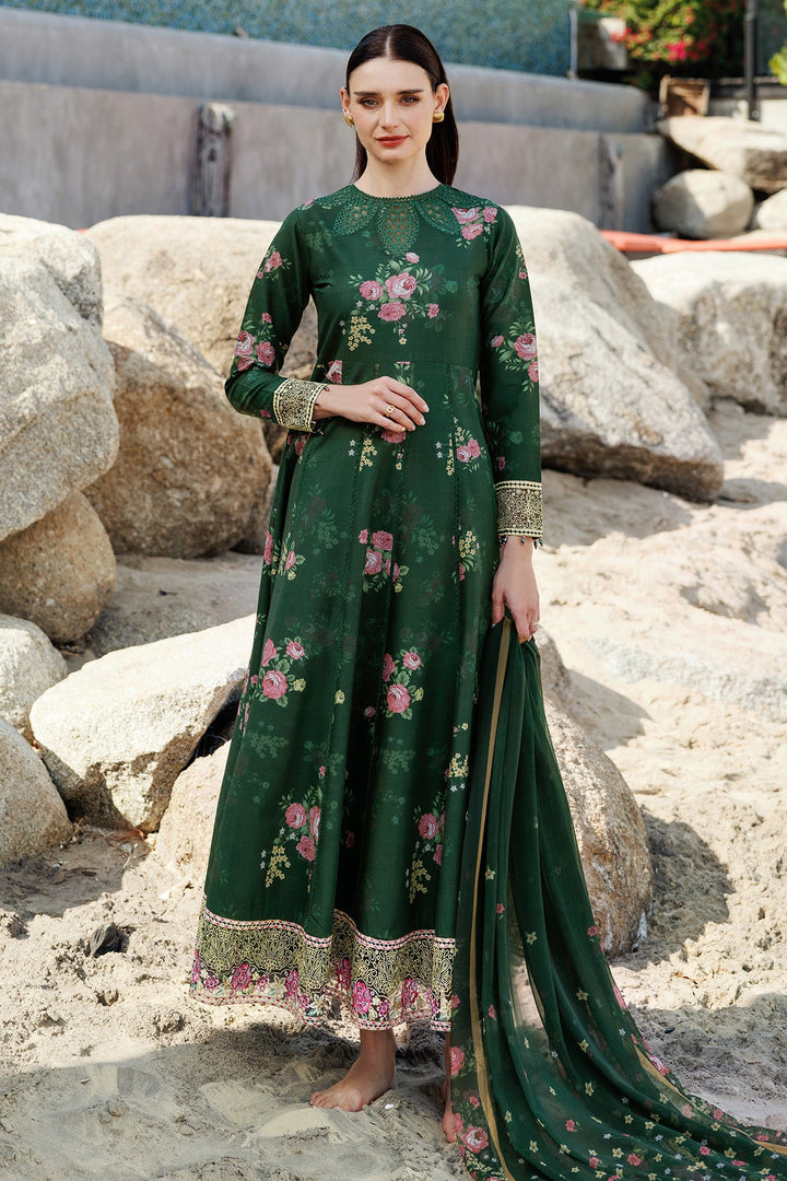 Mystic Pine - Farasha Printed Essentials Stitched