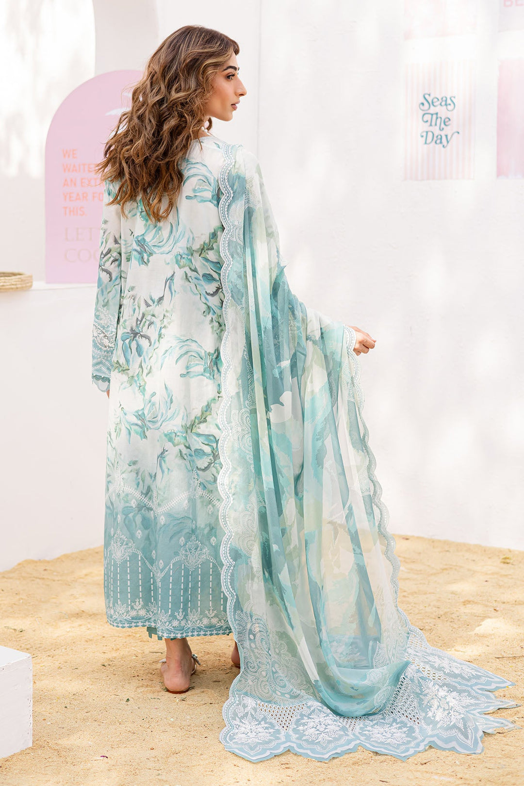 Lawn Grey Stitched Suit - Nureh Gardenia