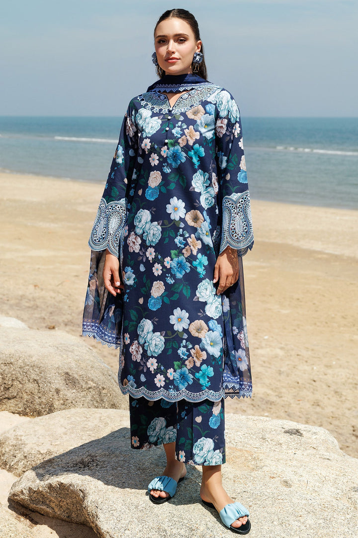 Floral Blush - Farasha Printed Essentials Stitched