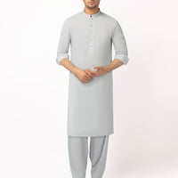 Blended Sky Blue Shalwar Kameez - J. Junaid Jamshed