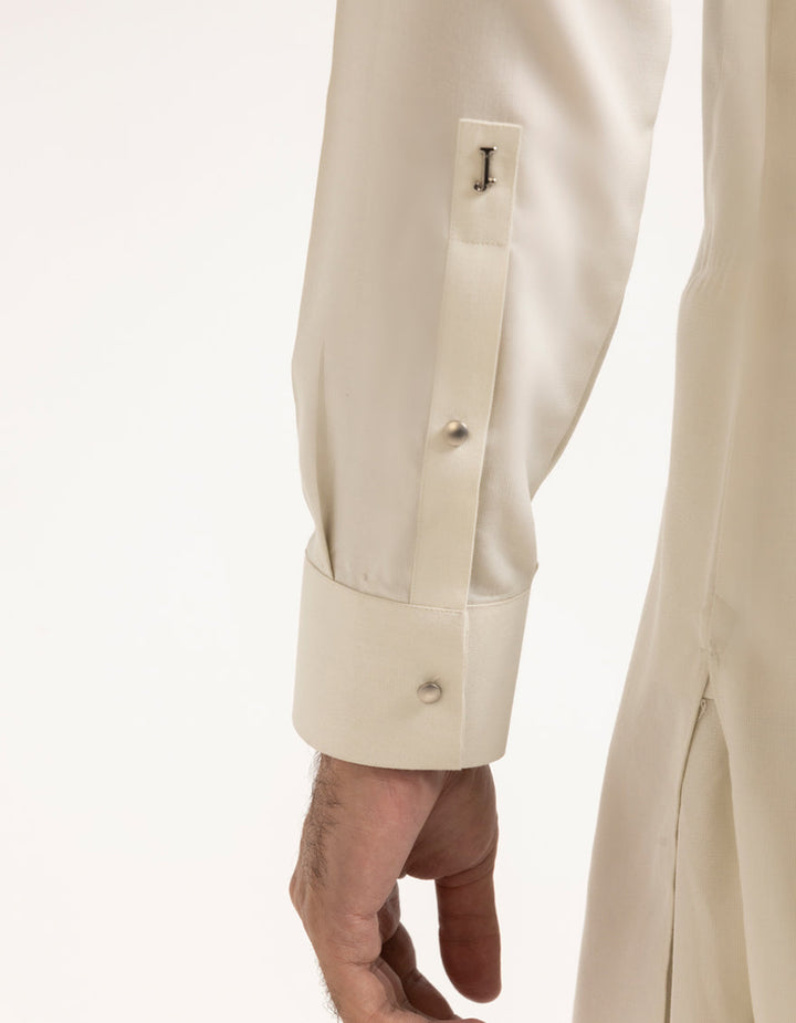 Blended Apple White Shalwar Kameez - J. Junaid Jamshed