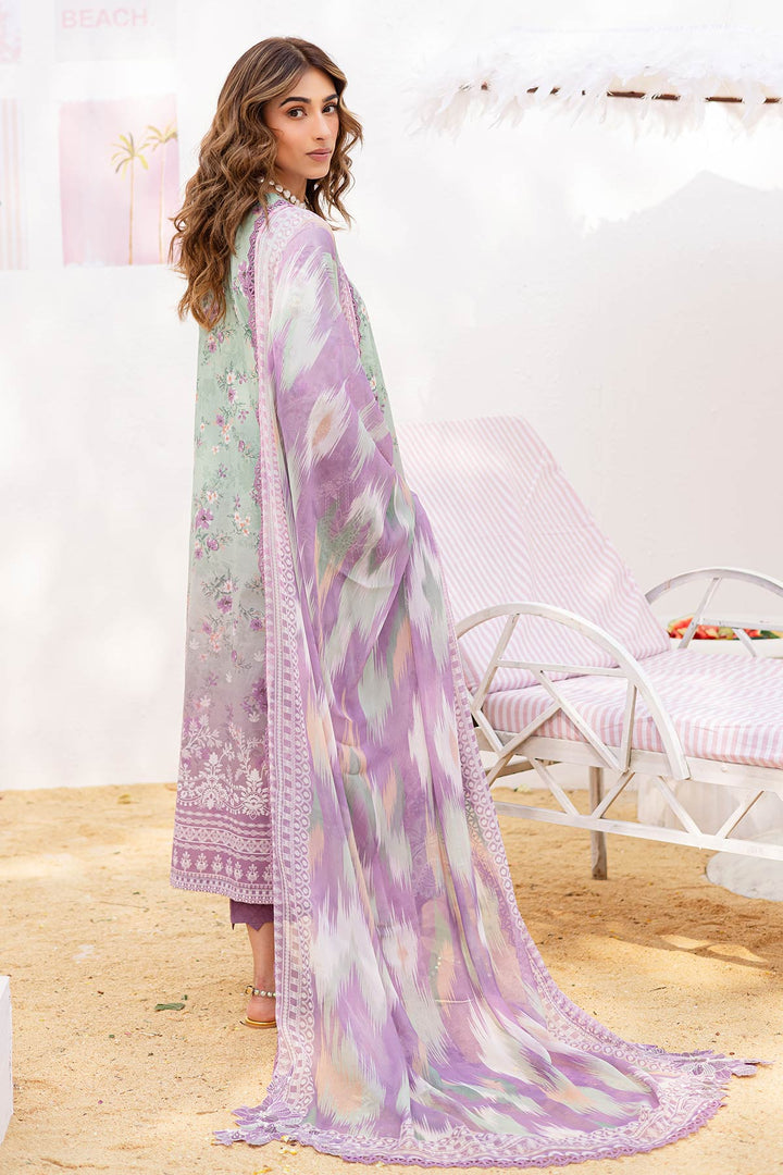 Lawn Lilac Stitched Suit - Nureh Gardenia