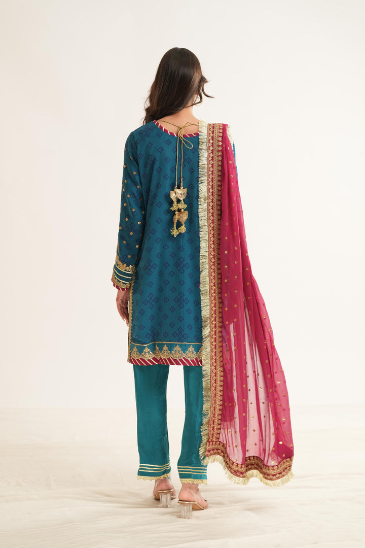 Elaira - Alizeh Fleur Chiffon Stitched