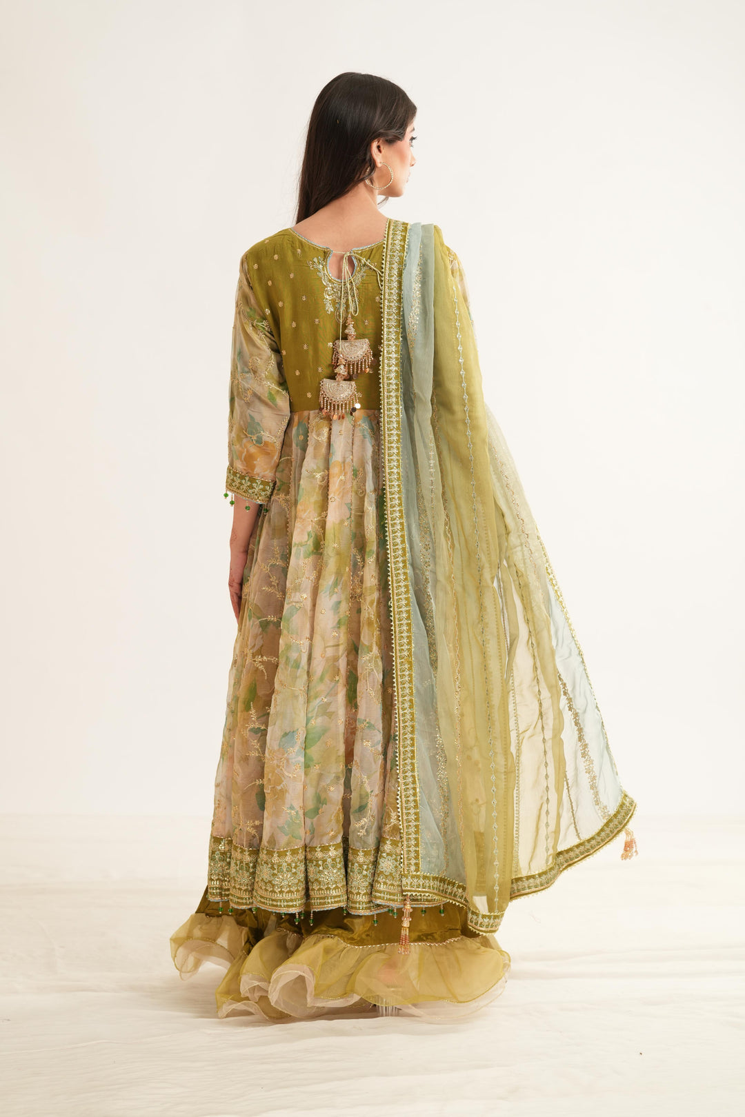 Renee - Alizeh Fleur Chiffon Stitched