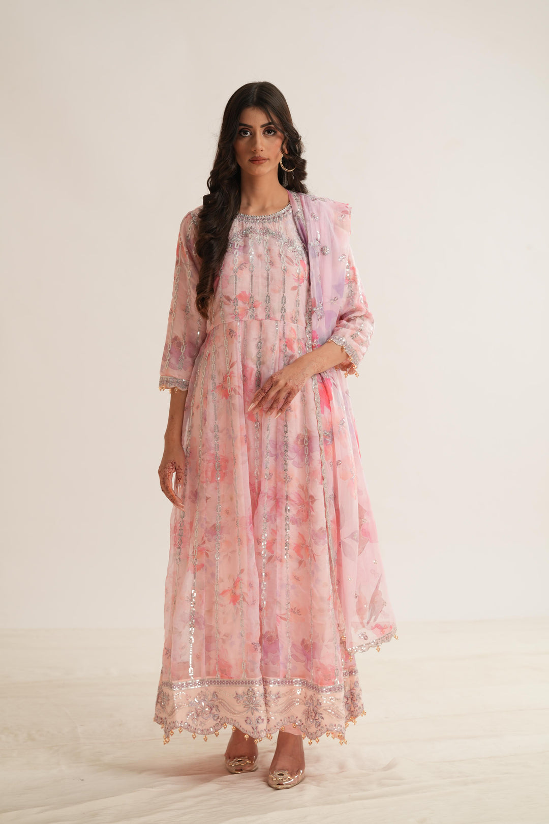 Rimayah - Alizeh Fleur Chiffon Stitched
