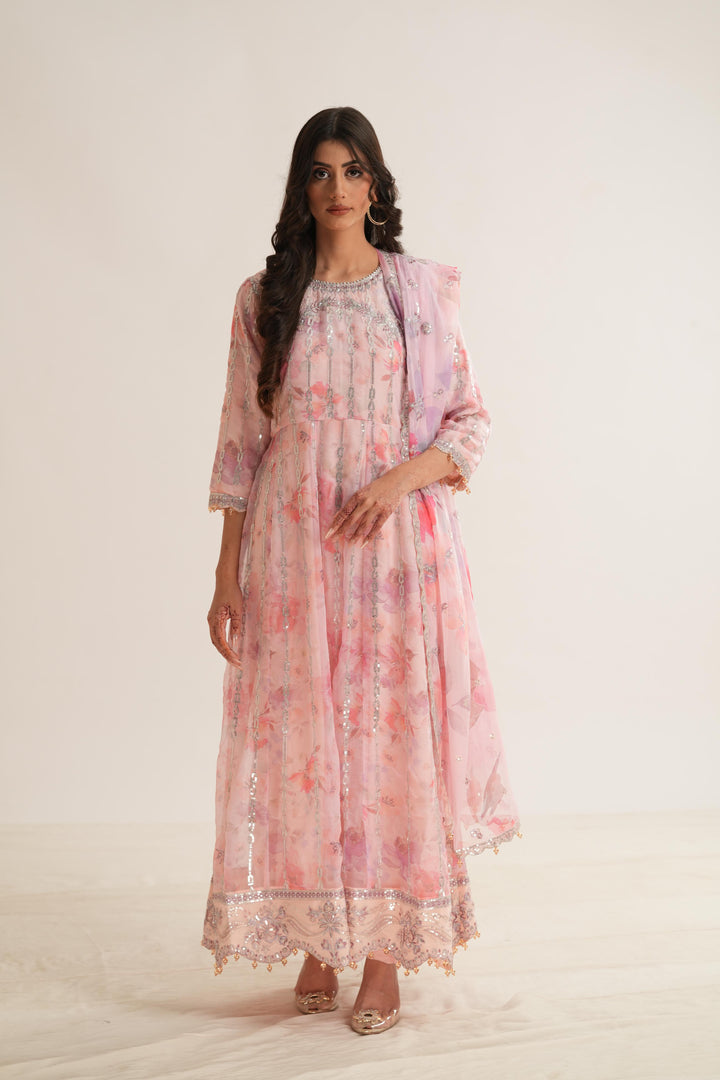 Rimayah - Alizeh Fleur Chiffon Stitched