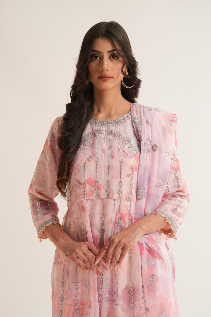 Rimayah - Alizeh Fleur Chiffon Stitched