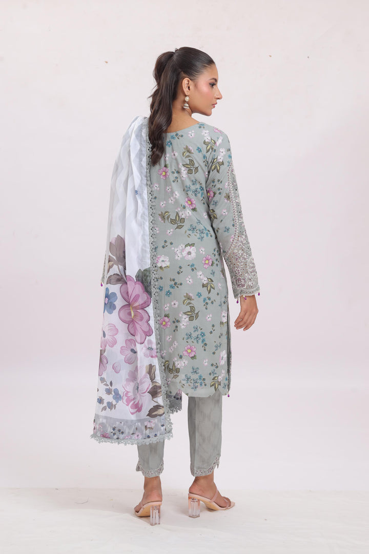 Cinder - Alizeh Levana Embroidered Stitched