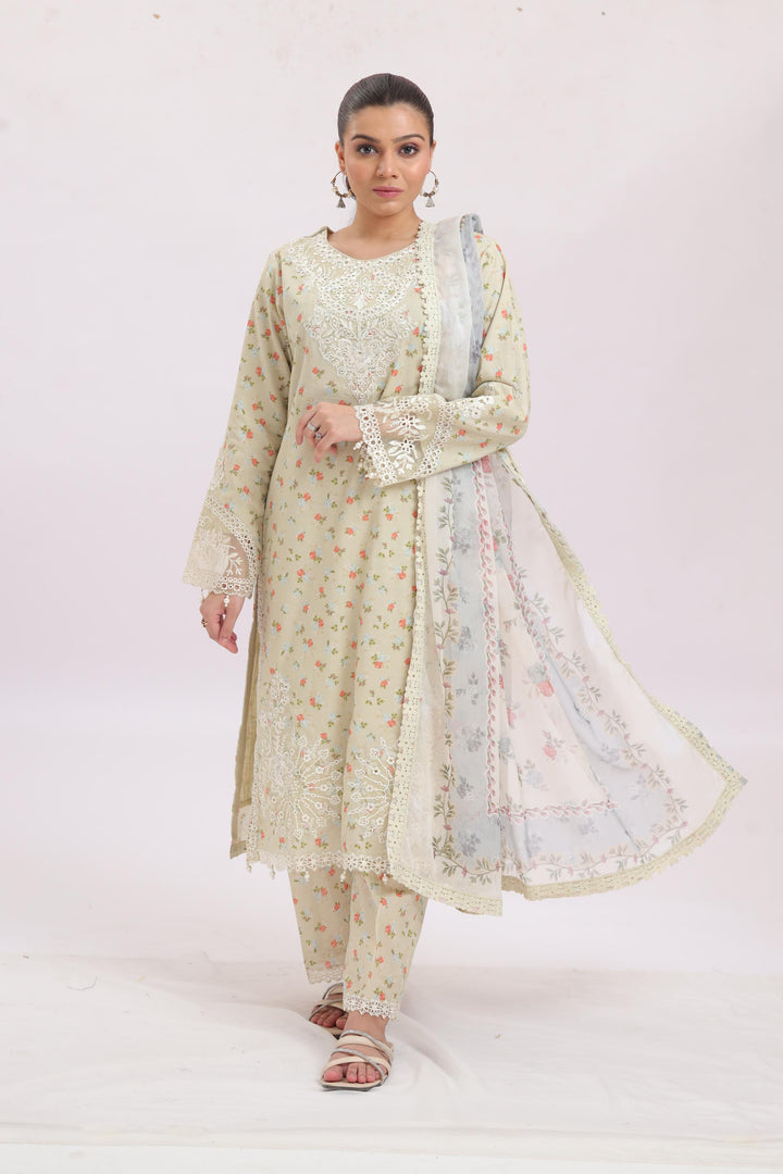 Solara - Alizeh Levana Embroidered Stitched