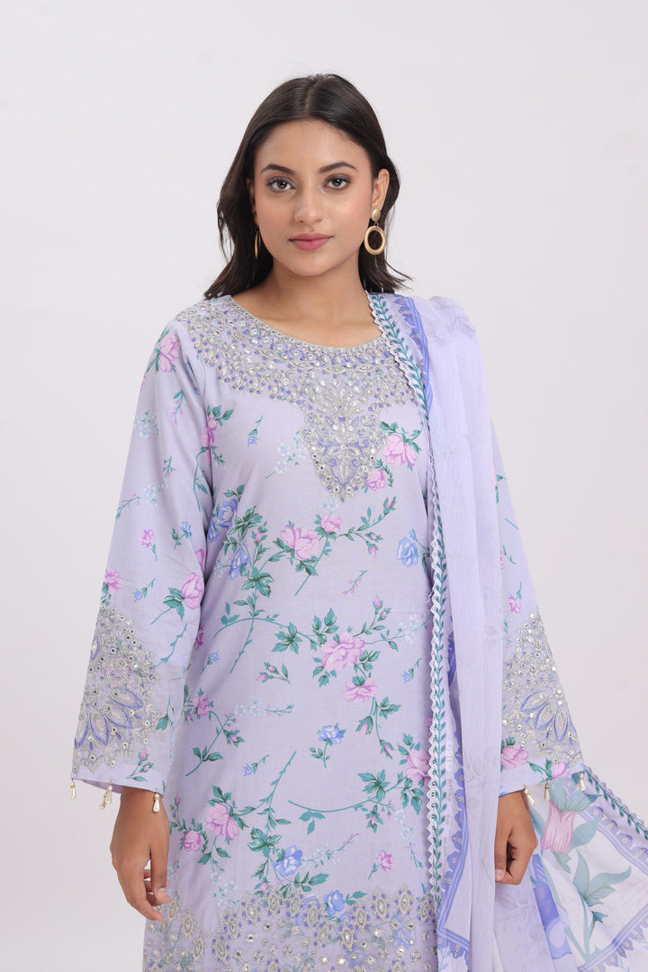 Flake - Alizeh Levana Embroidered Stitched