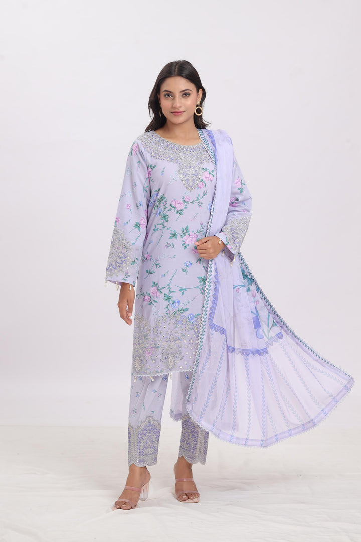 Flake - Alizeh Levana Embroidered Stitched