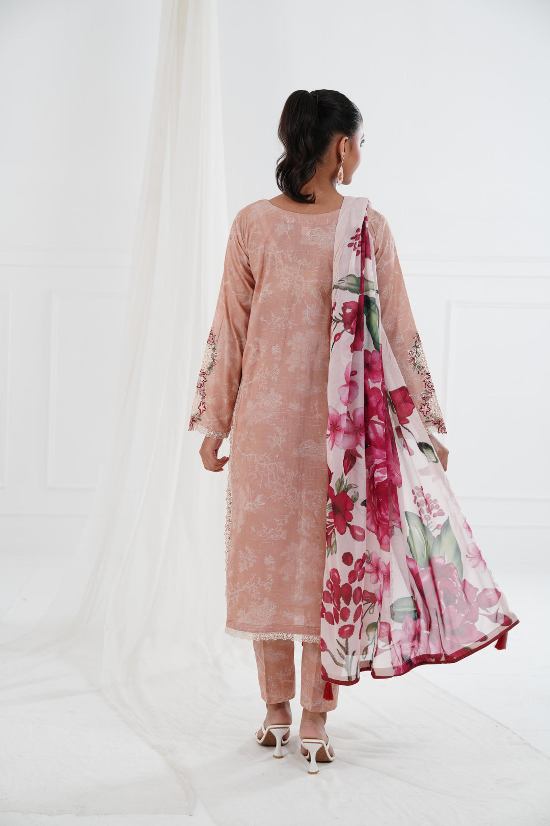 Clover - Alizeh Embroidered Printed Lawn Stitched