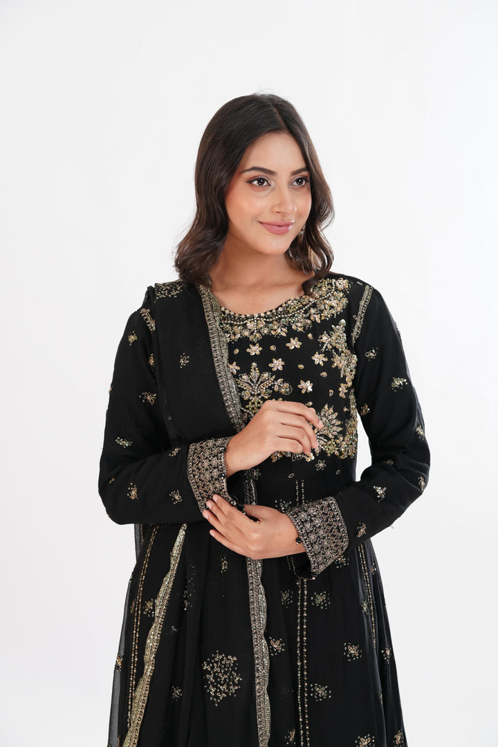 Noir - Alizeh Reena Handcrafted Stitched Eid Edit
