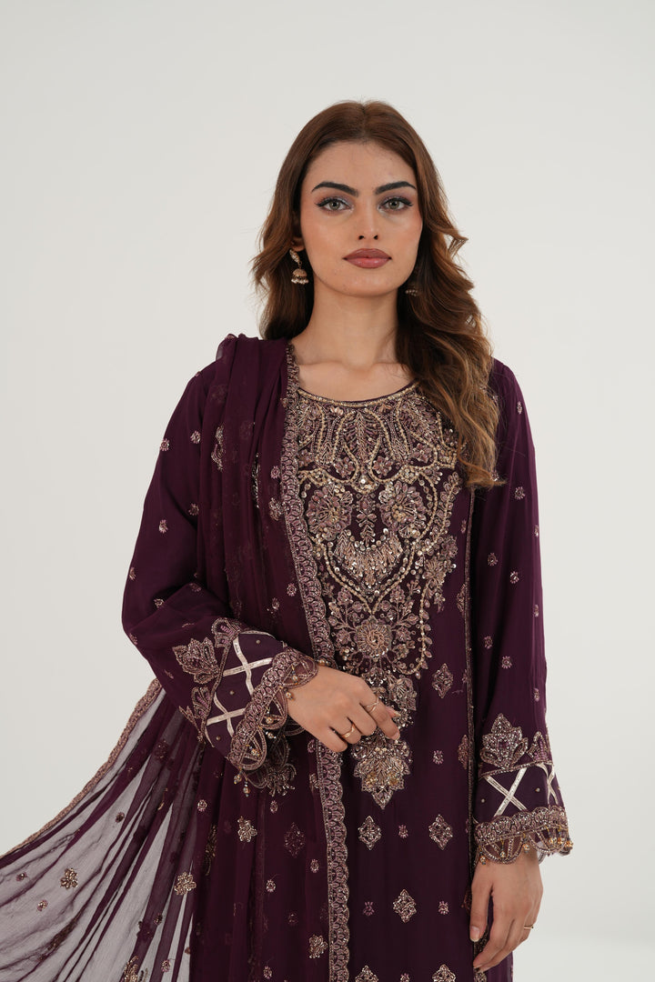 Tehwar - Alizeh Reena Handmade Stitched